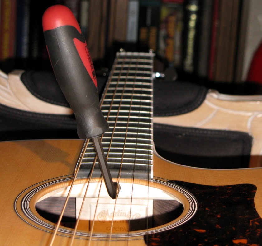 Creanoso Guitar Truss Rod Allen Wrench Adjustment Tool for Martin Acoustic Guitars 